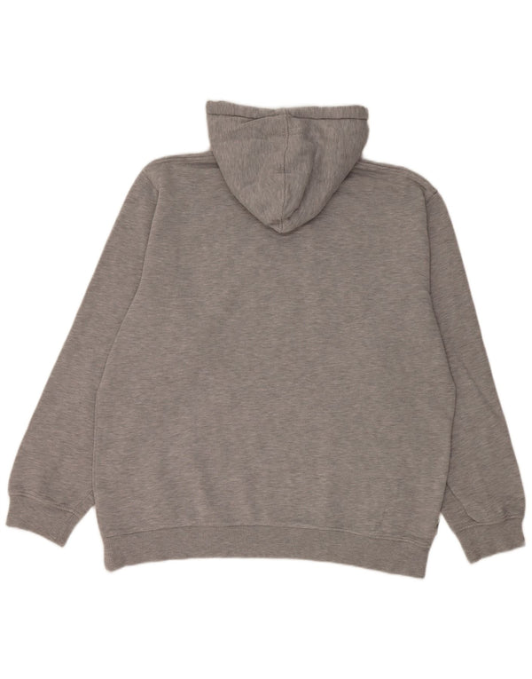 Pulover Billabong pentru bărbați, cu capota, mare, gri, pete, bumbac