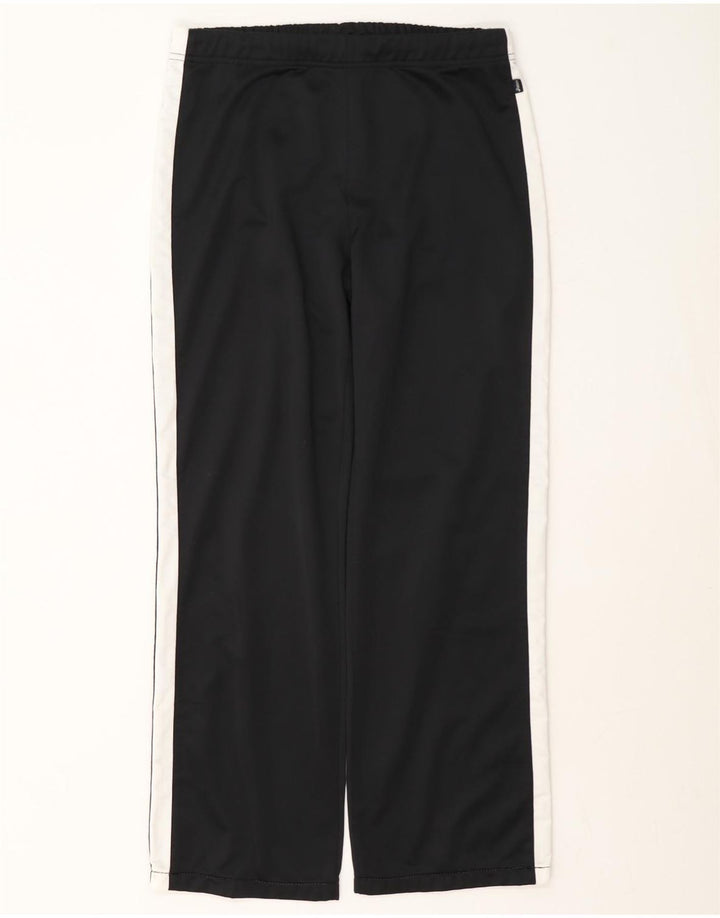 Pantaloni de trening Asics pentru bărbați, negru mediu, poliester bloc de culoare