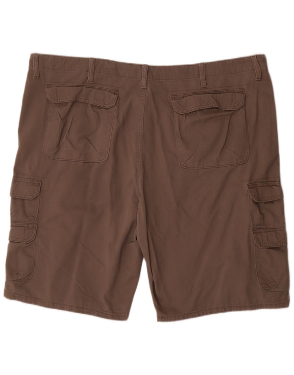 Pantaloni scurți cargo Wrangler pentru bărbați W46 3XL, bumbac maro