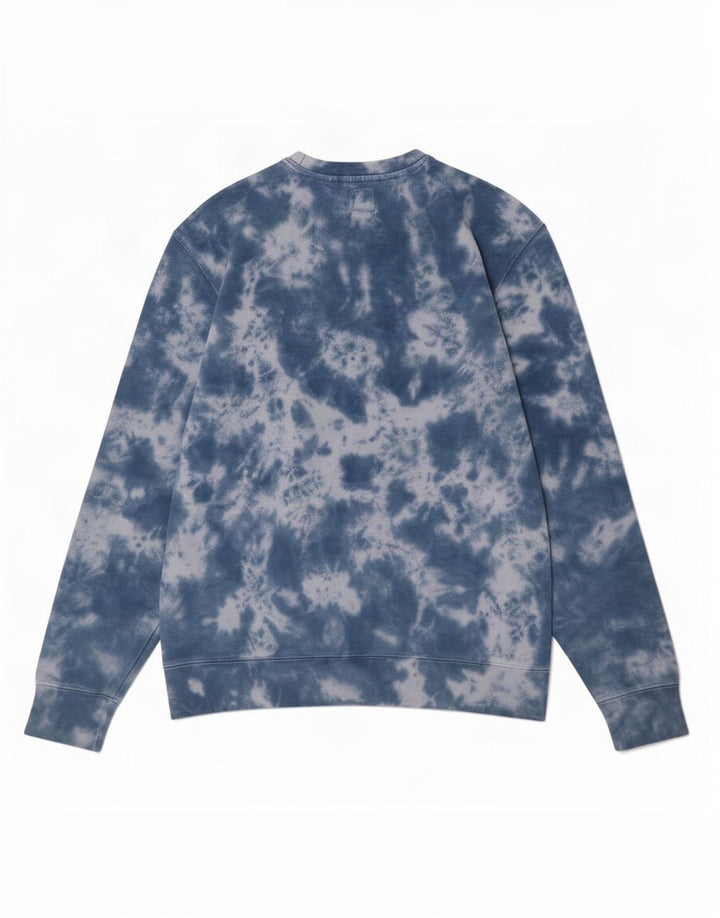 Pulover pentru bărbați Levi's, cu ajustare standard, din bumbac Tie Dye, albastru mediu