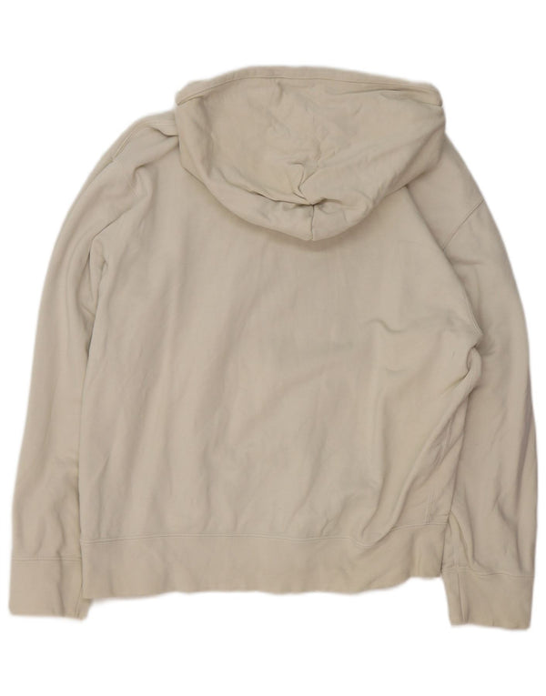 Pulover ADIDAS pentru femei, UK 14, bumbac alb, mediu