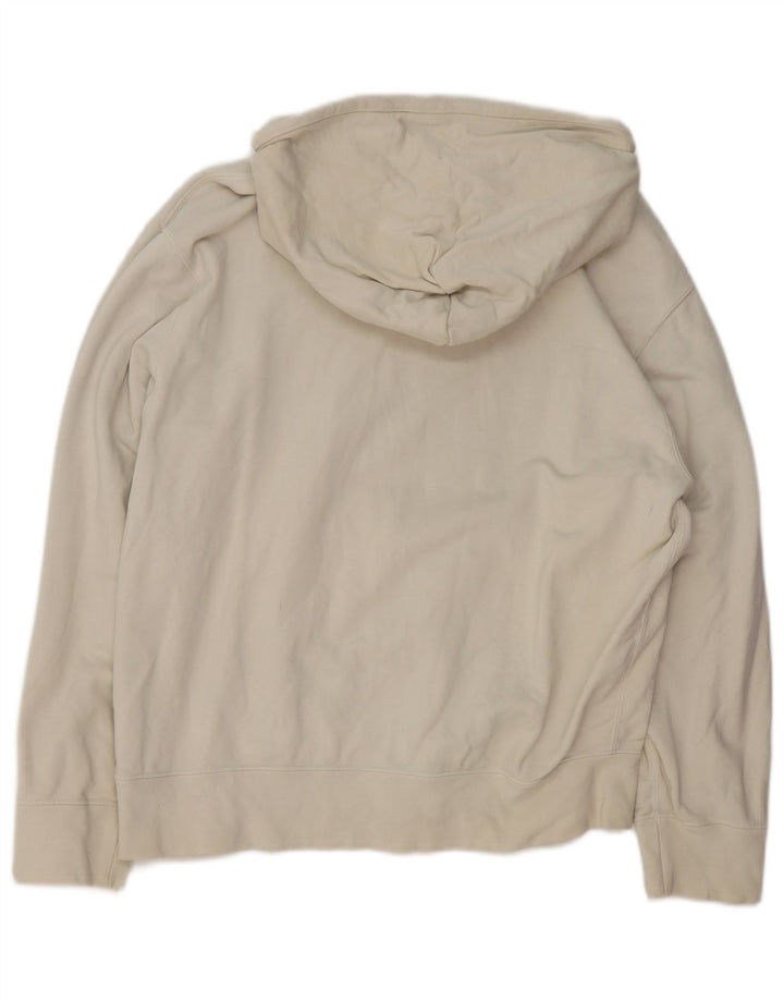 Pulover ADIDAS pentru femei, UK 14, bumbac alb, mediu