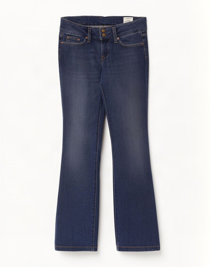 Blugi Lee Coral Bootcut W27 L33 Bumbac albastru