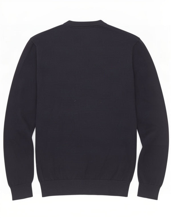 Crew Clothing Pulover pentru bărbați cu decolteu în V Pulover mare, albastru bleumarin, bumbac