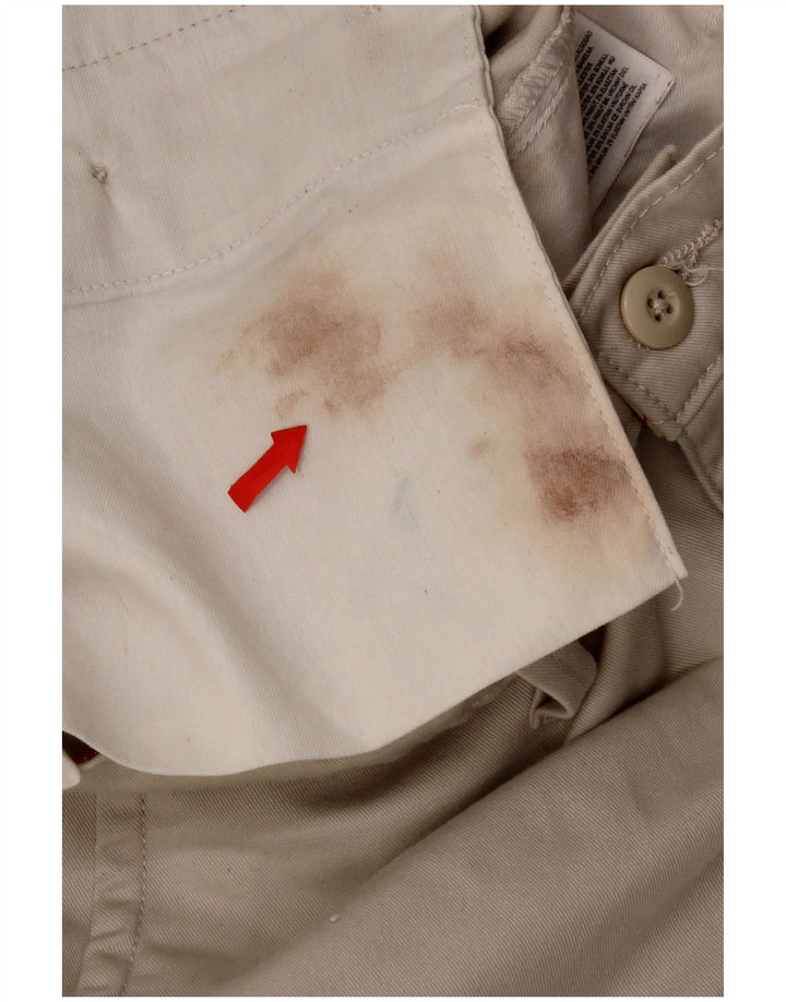 Pantaloni chino pentru bărbați Vans loose fit W30 L29 poliester bej