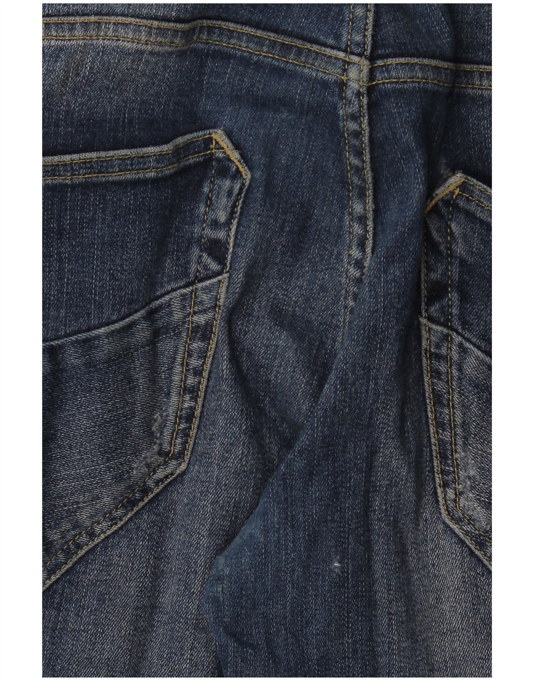 Blugi Capri pentru femei Meltin' Pot W38 L22 Bumbac albastru