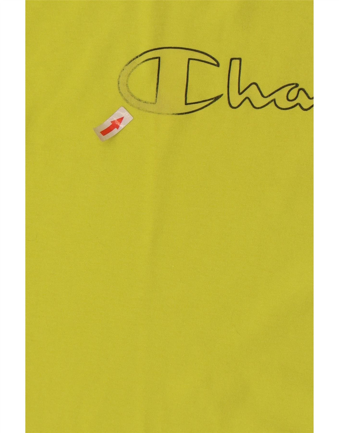 Tricou grafic pentru bărbați Champion Top din bumbac verde mediu