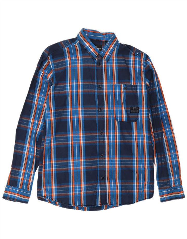 Cămașă Jack & Jones pentru bărbați, mare, albastru, din bumbac