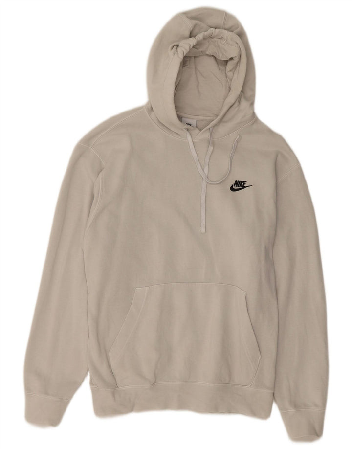 Pulover Nike pentru bărbați, mare, alb, bumbac