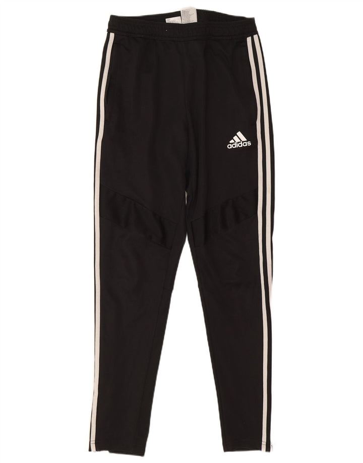 Pantaloni de trening Adidas pentru femei UK 8 Poliester negru mic