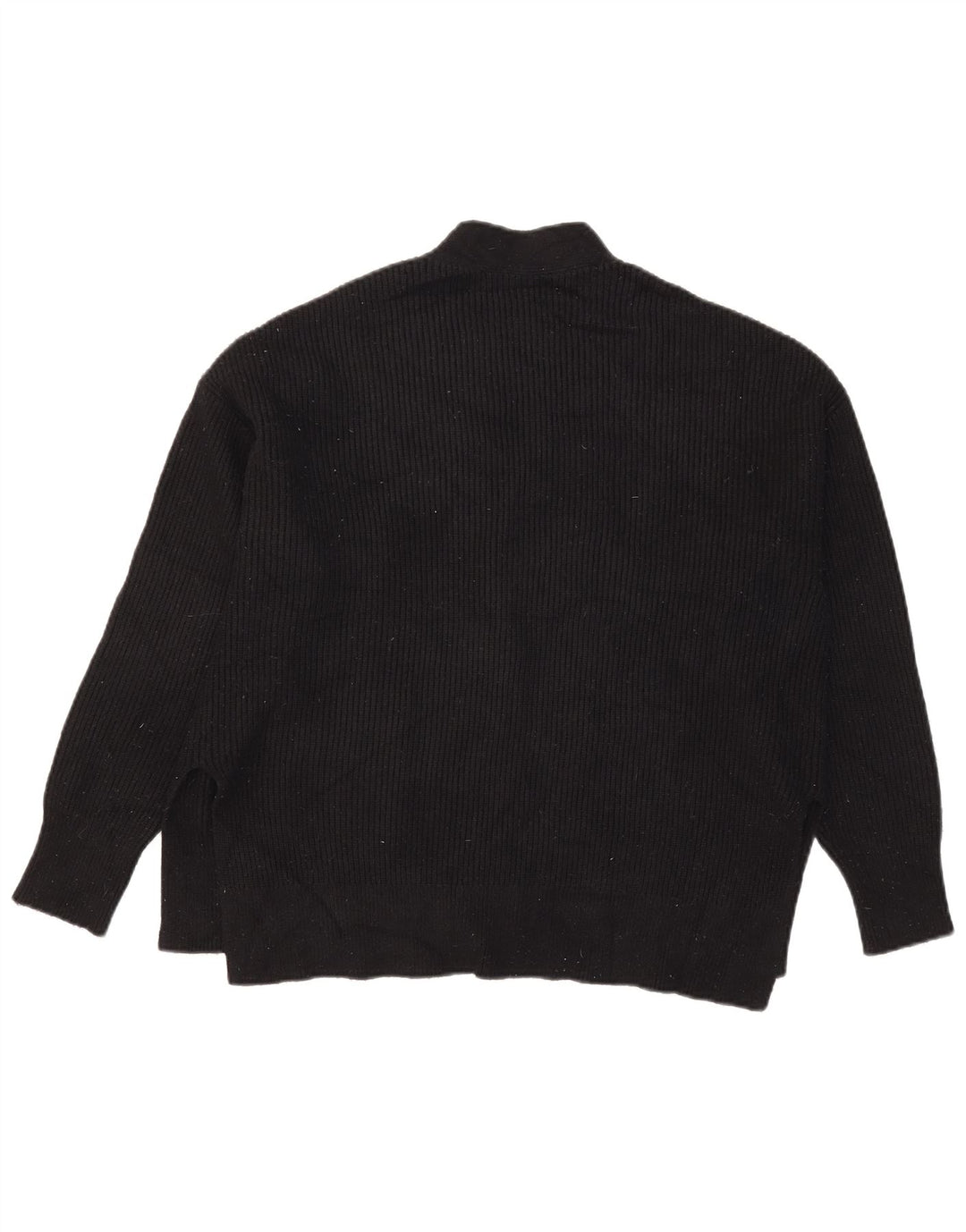 Pulover cardigan supradimensionat pentru femei Zara UK 14 Medium Negru
