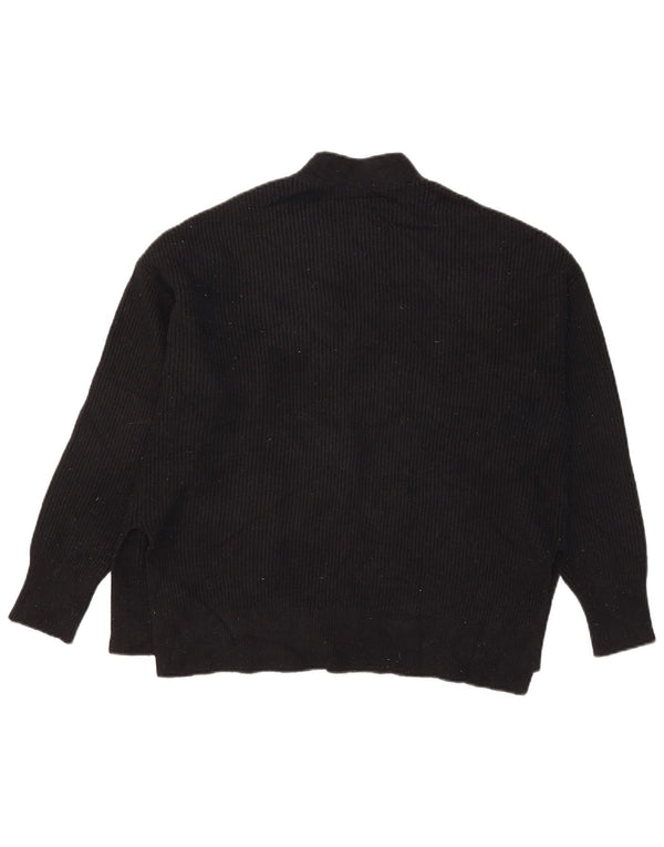 Pulover cardigan supradimensionat pentru femei Zara UK 14 Medium Negru