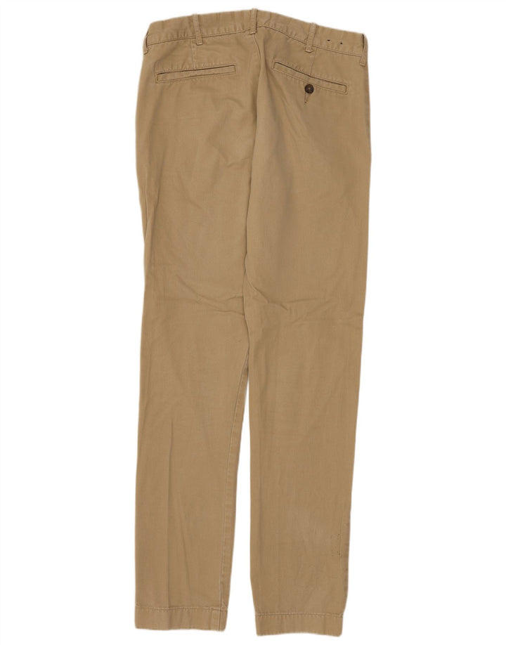 J. CREW Driggs Joggers Pantaloni chino pentru bărbați W30 L32, bumbac bej