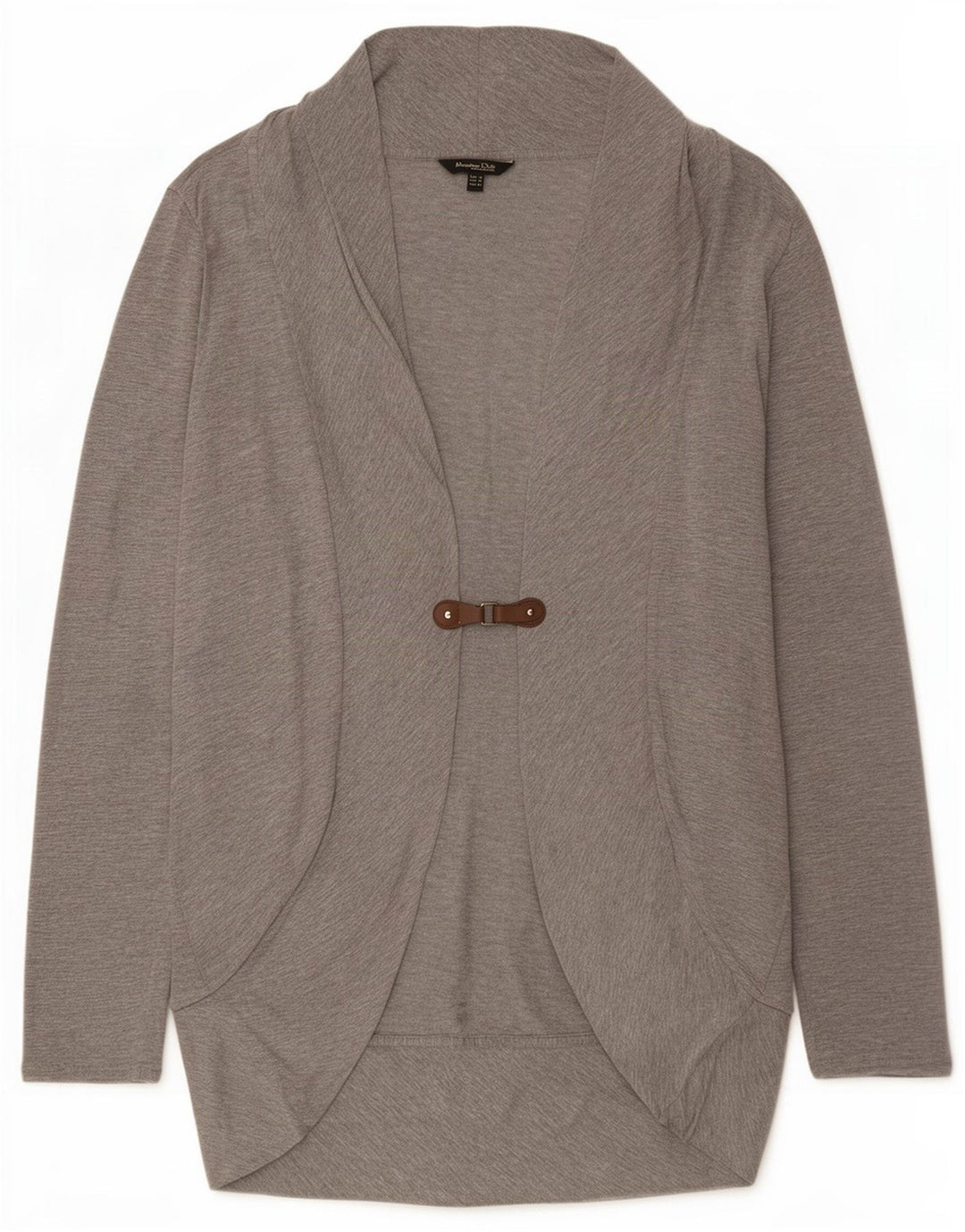 Pulover cardigan cu paragate Massimo Dutti pentru femei UK 12, gri mediu