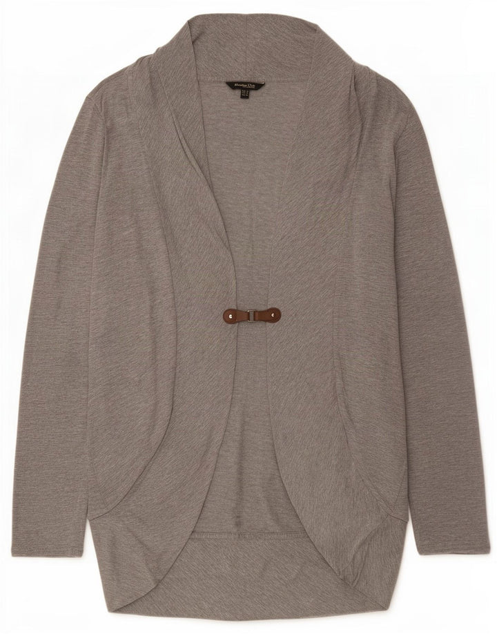 Pulover cardigan cu paragate Massimo Dutti pentru femei UK 12, gri mediu