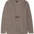 Pulover cardigan cu paragate Massimo Dutti pentru femei UK 12, gri mediu