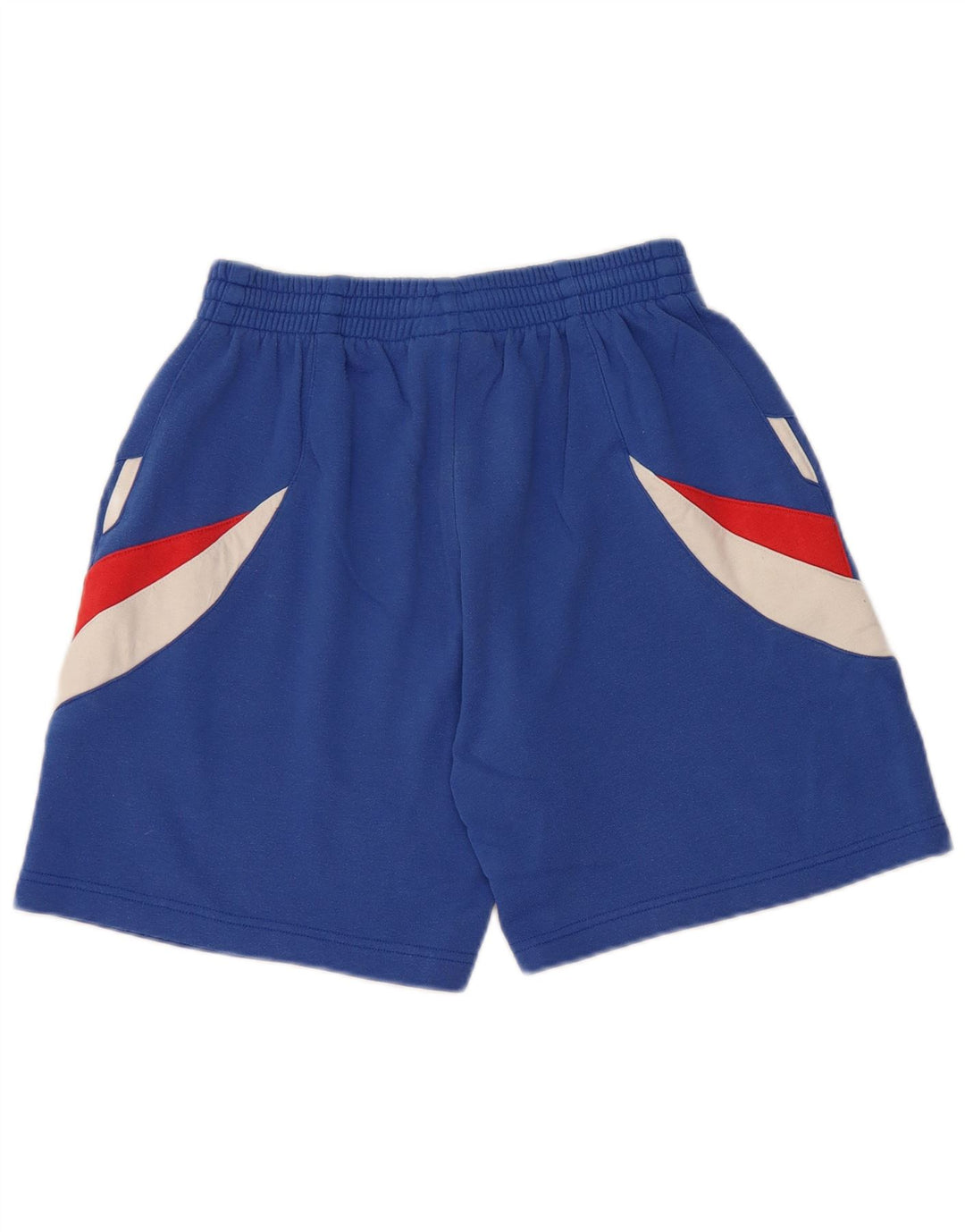 Pantaloni scurți sport pentru băieți ADIDAS FC Bayern Munchen 15-16 ani, albastru, color block