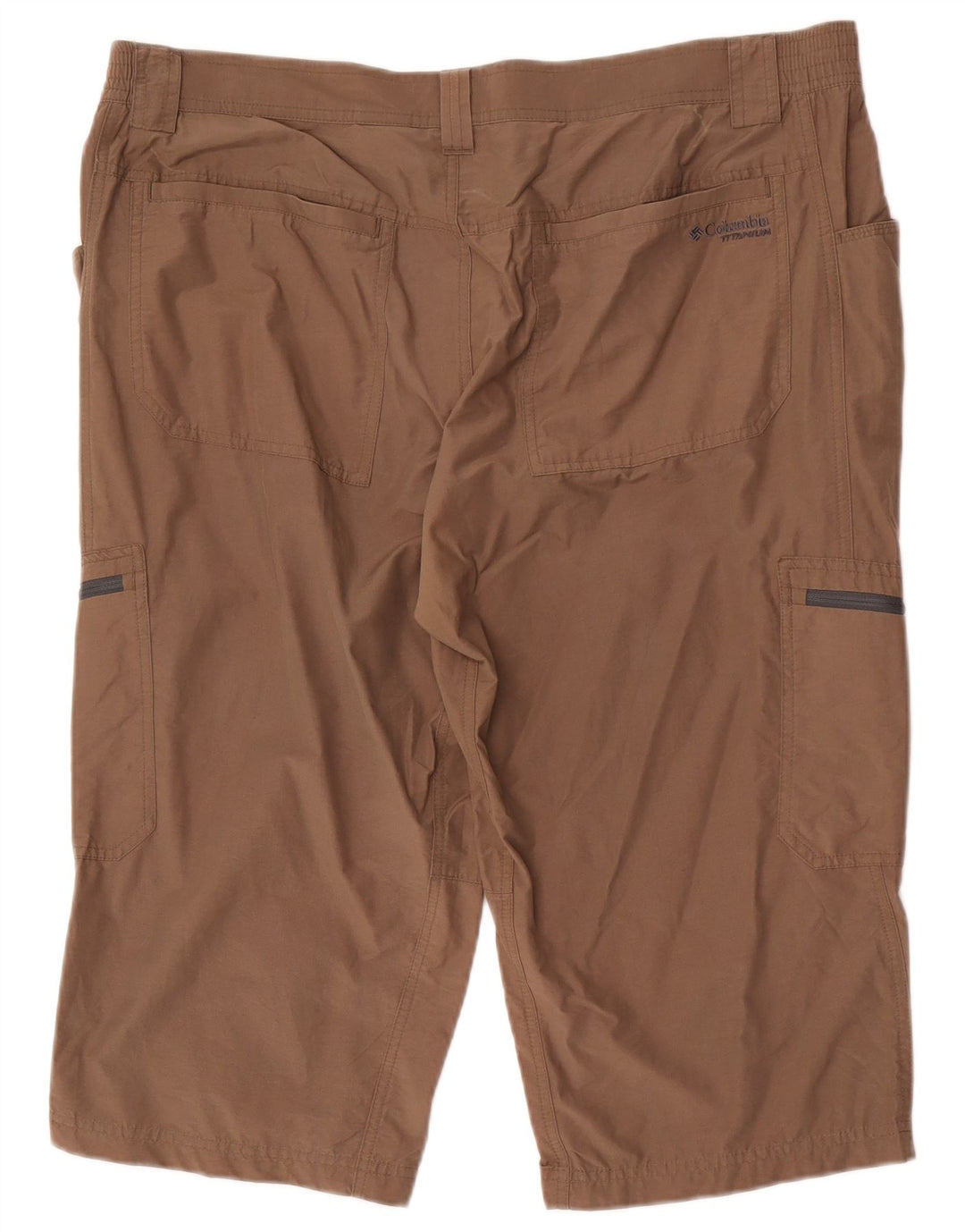 Pantaloni scurți Columbia Titanium Cargo XL W40 maro bumbac