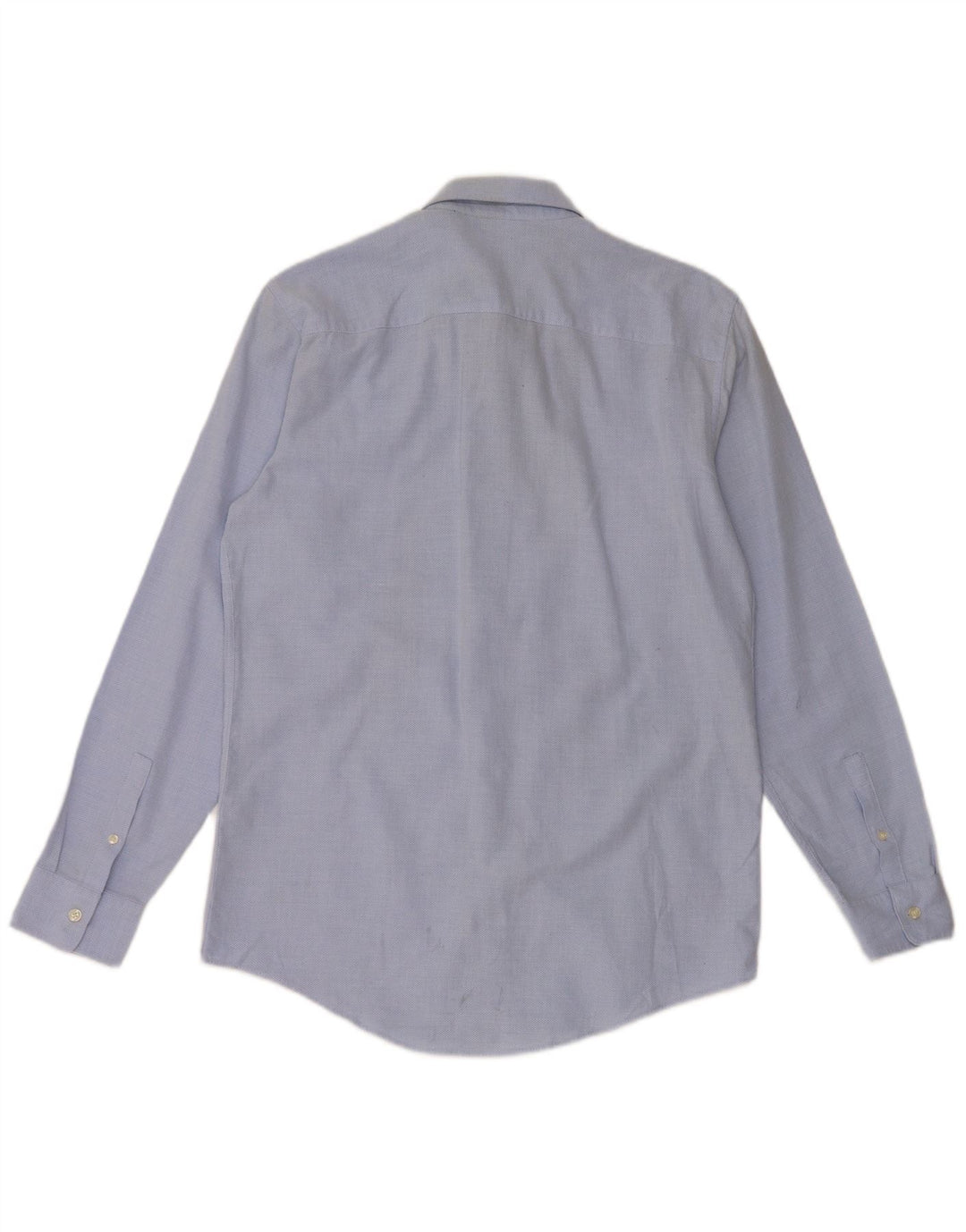 Cămașă pentru bărbați ZARA Slim Fit, mare, albastru, bumbac