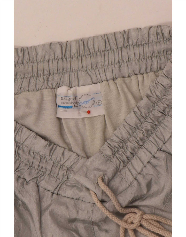 Pantaloni de trening pentru bărbați Vintage Joggeri Gri mediu Poliamidă color bloc
