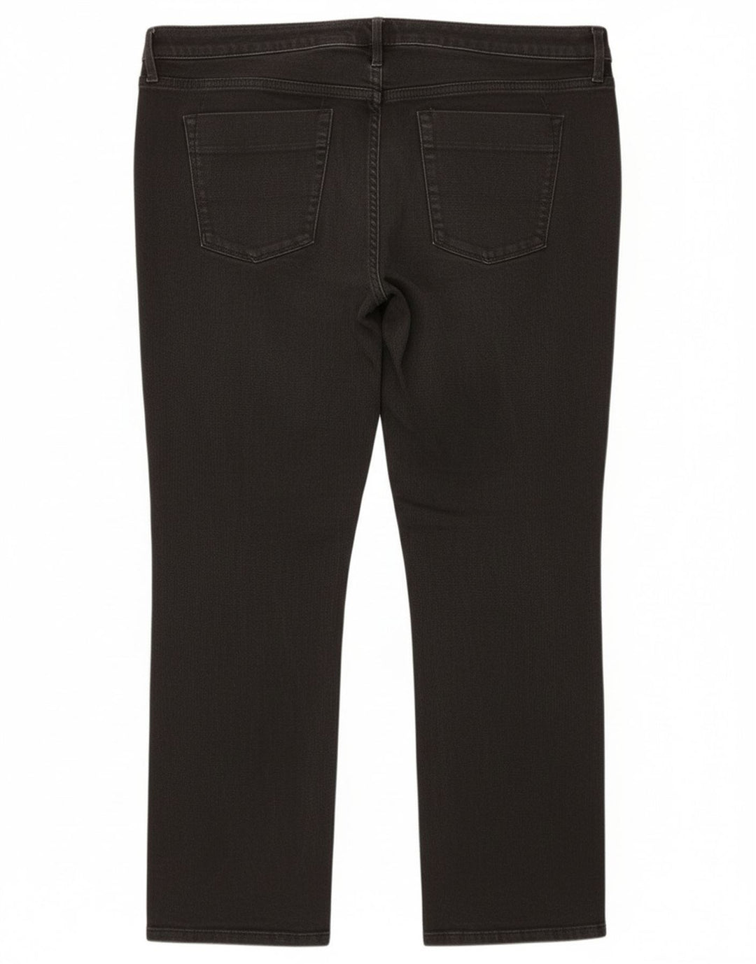 Blugi drepți cu talie medie pentru femei Mossimo, SUA 18 2XL W40 L29 gri