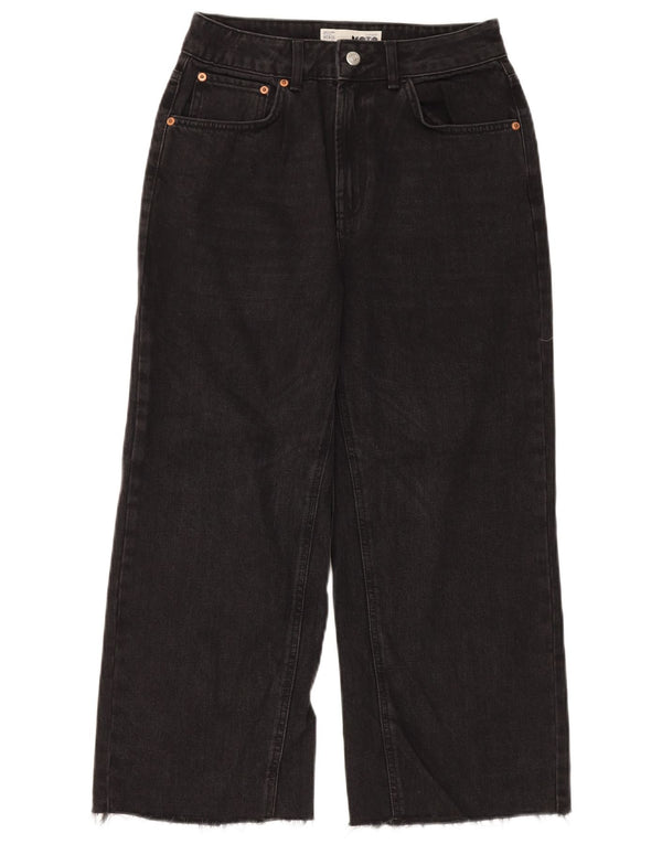 TOPSHOP Blugi pentru femei cu picioare largi W28 L23 Poliester negru