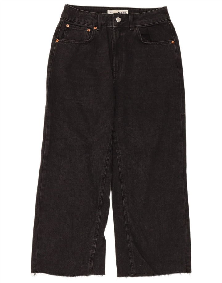 TOPSHOP Blugi pentru femei cu picioare largi W28 L23 Poliester negru