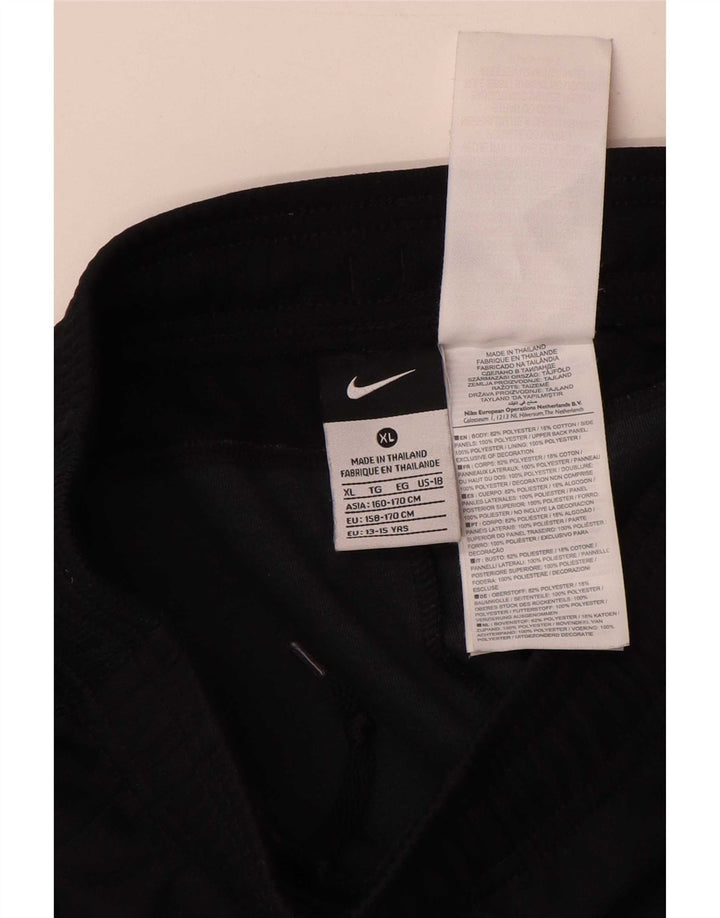 Pantaloni scurți sport Nike băieți 13-14 ani XL poliester negru