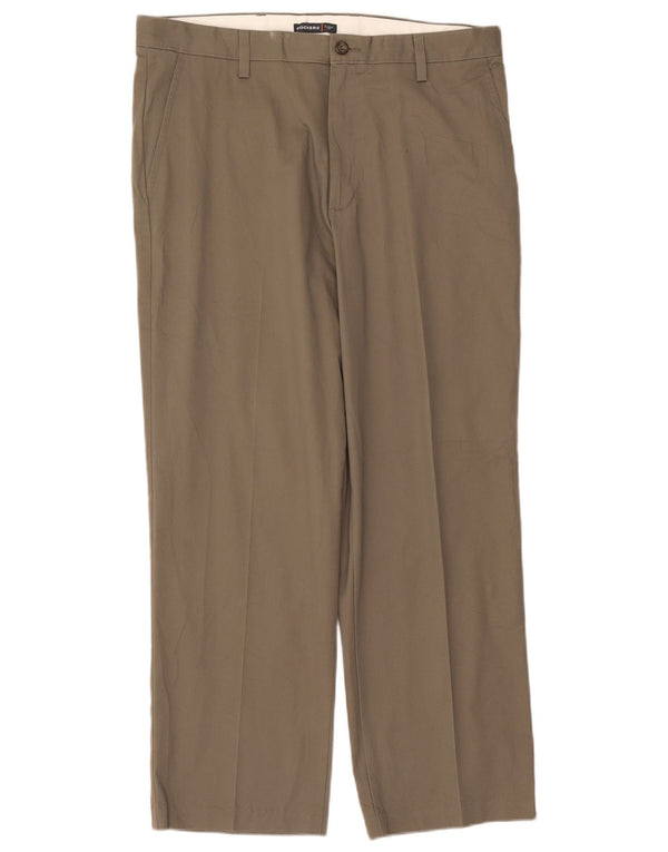 Pantaloni chino Dockers pentru bărbați, drepti, cu tăiere clasică, L36 L30, bumbac gri