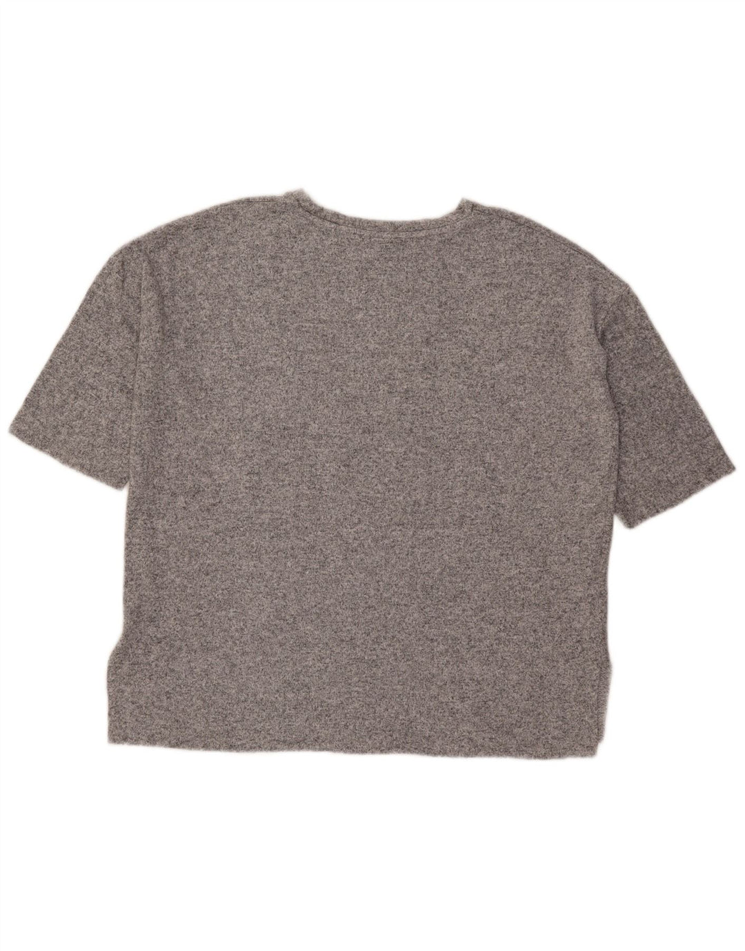 Tricou supradimensionat pentru femei Zara UK 10 mic, gri, viscoză