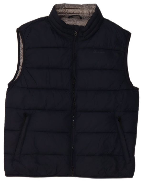 Gilet capitonat pentru bărbați Champion UK 38 Medium Bleumarin