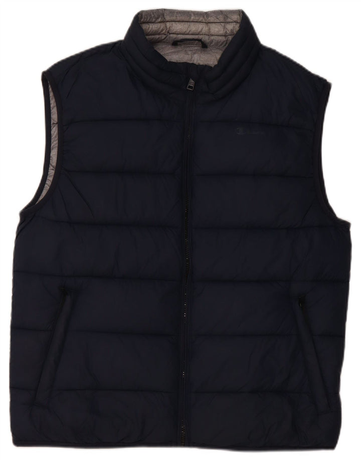 Gilet capitonat pentru bărbați Champion UK 38 Medium Bleumarin
