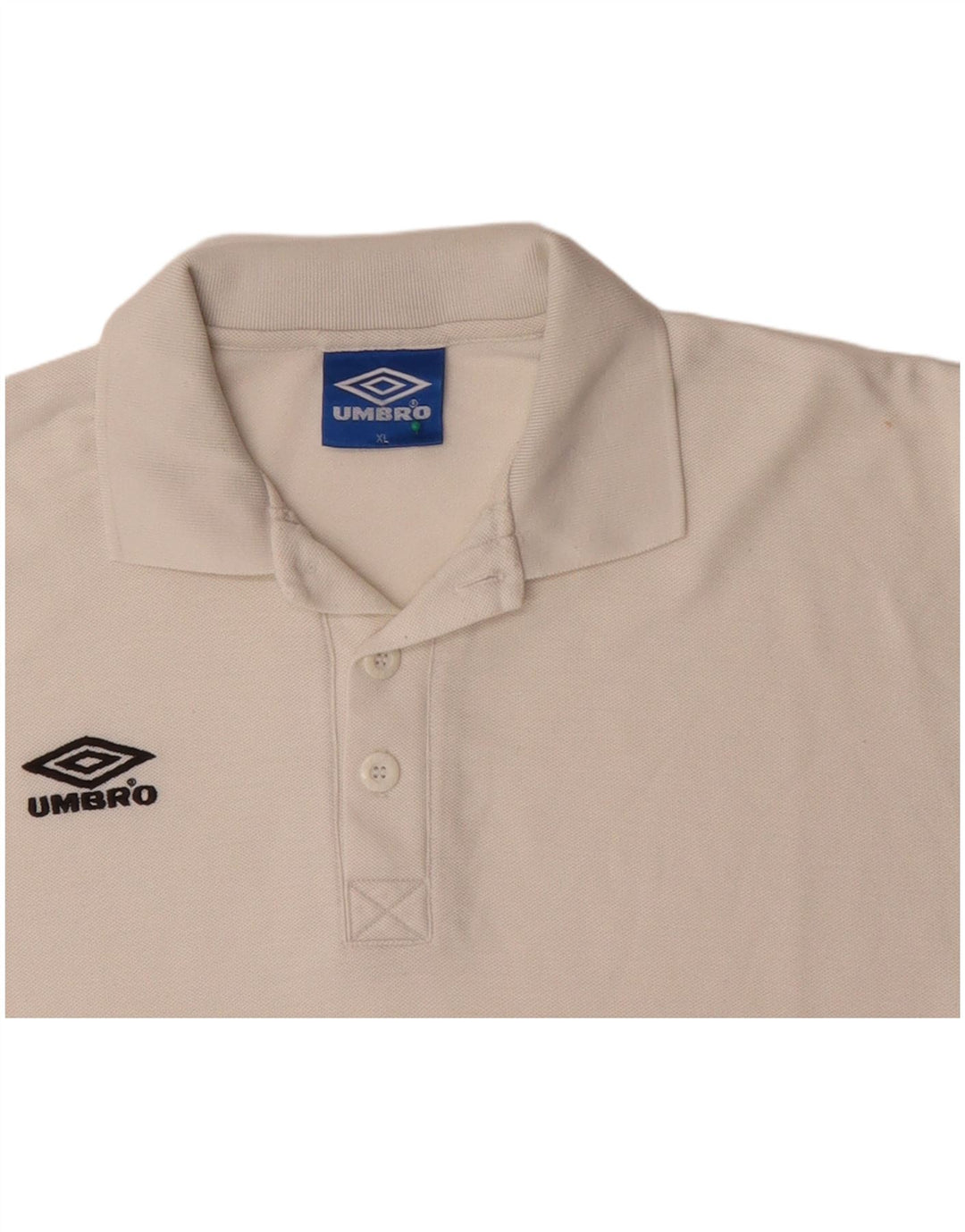 UMBRO Tricou Polo XL Alb Bumbac
