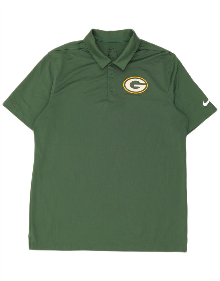 Tricou polo Nike pentru bărbați Green Bay Packers, poliester mare