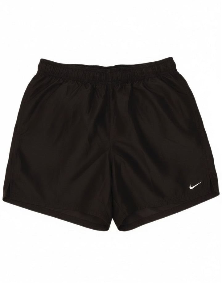 Pantaloni scurti sport Nike pentru femei UK 14, mari, negru, poliester