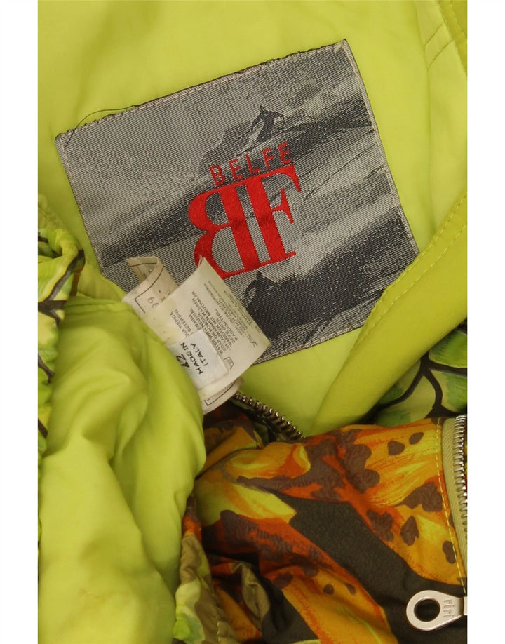 Jachetă de vânt pentru femei BELFE & BELFE IT 42 Medium Green Floral