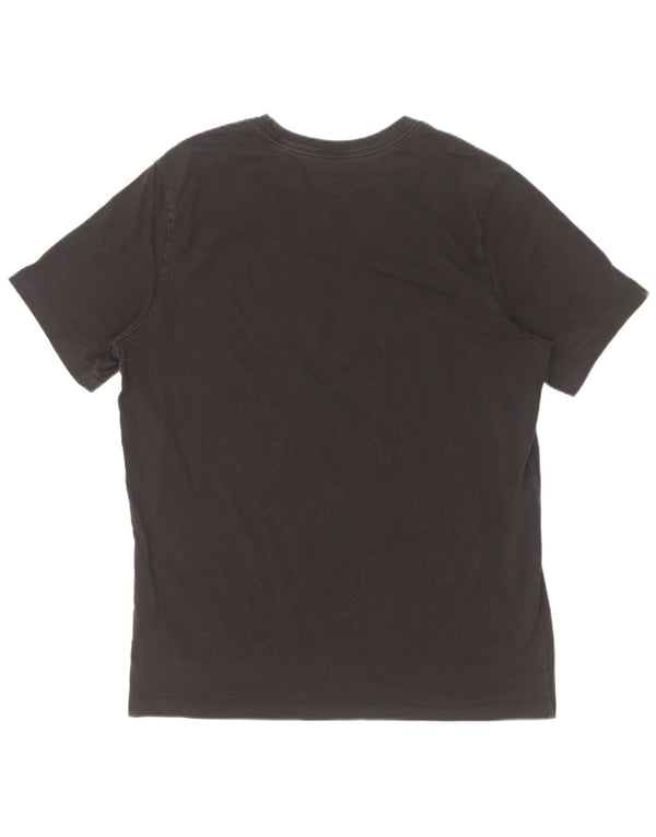 Tricou grafic Nike pentru bărbați Top mare din bumbac negru
