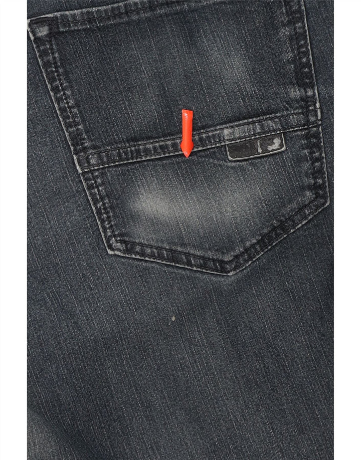 TRUSSARDI Mens Straight Jeans W34 L30 Blue Vintage Trussardi and Second-Hand Trussardi from Messina Hembry 