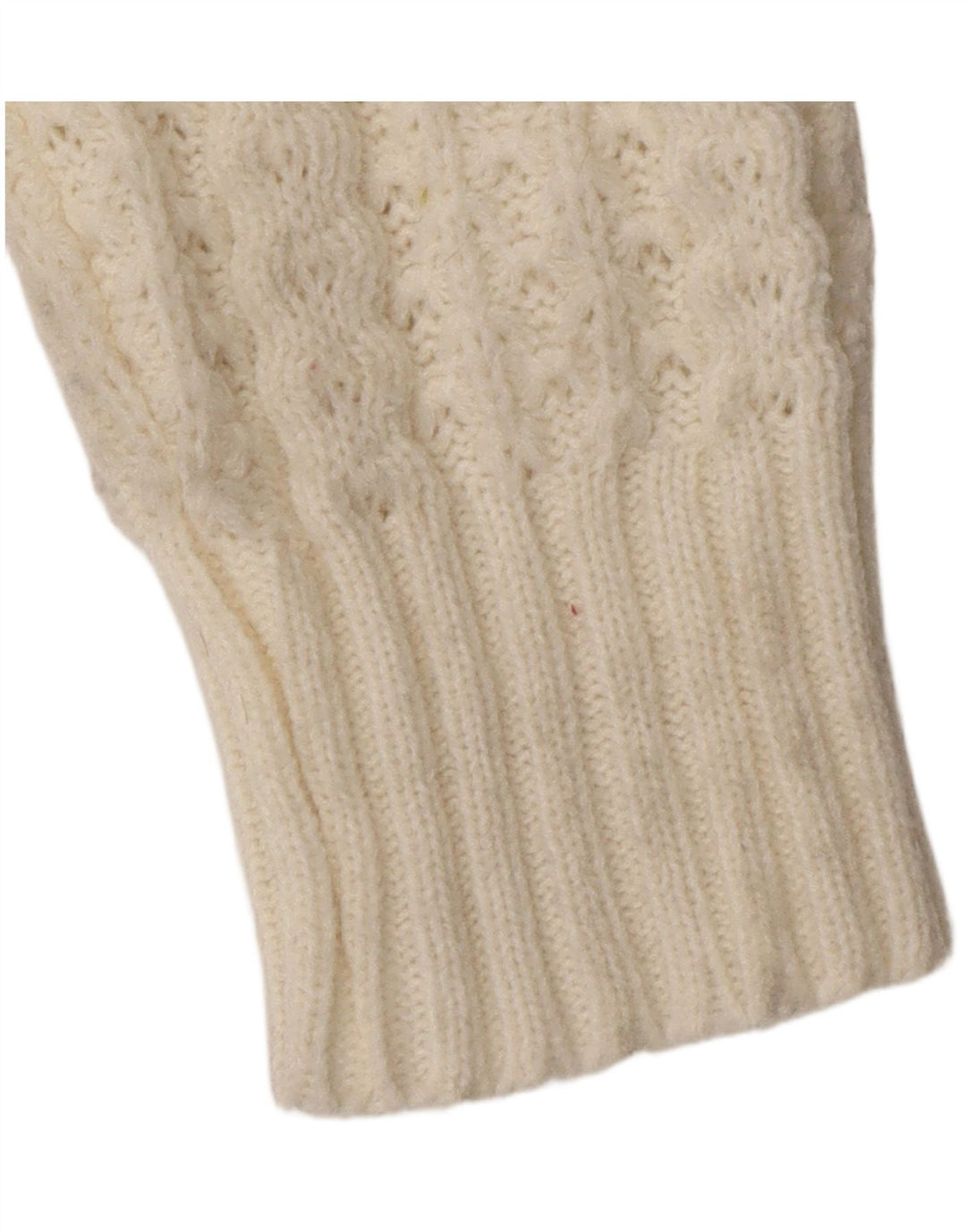 Pulover cardigan vintage pentru femei UK 16 mare, alb, poliacrilic