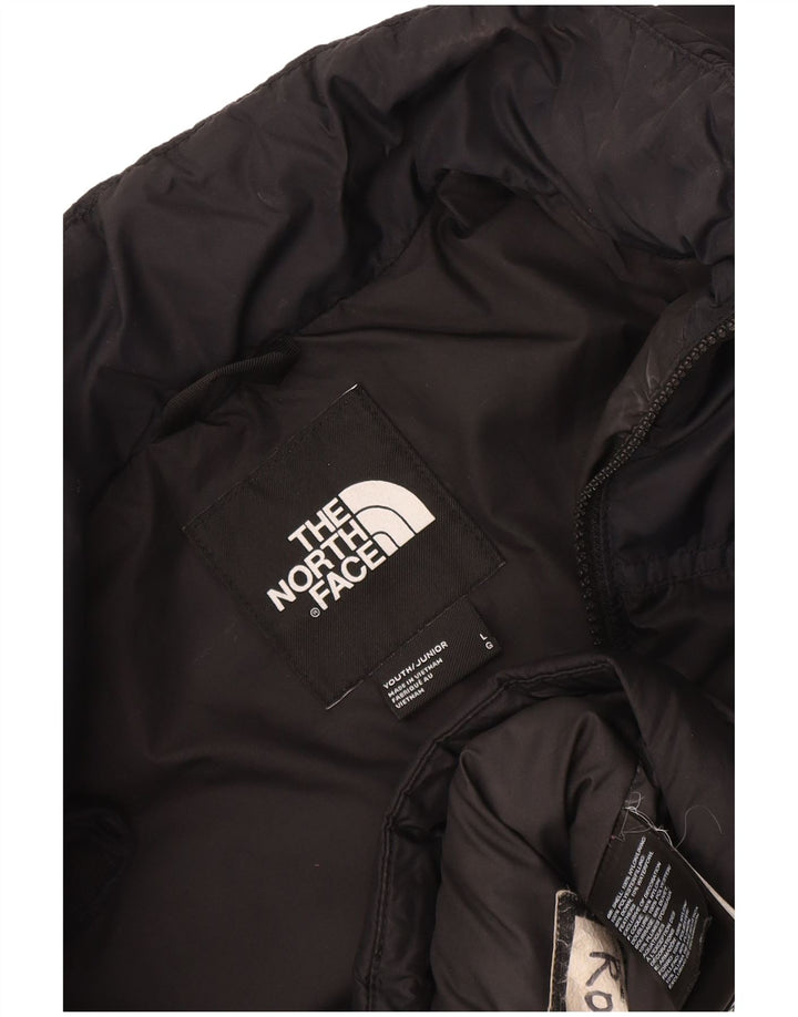 Jachetă căptușită pentru băieți The North Face, 11-12 ani, mare, negru, nailon