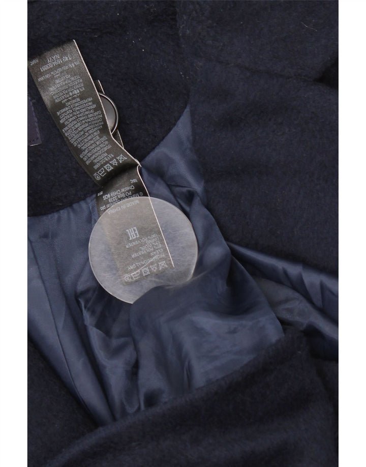 Pardesiu supradimensionat pentru femei Marks & Spencer UK 10 mic, poliester bleumarin