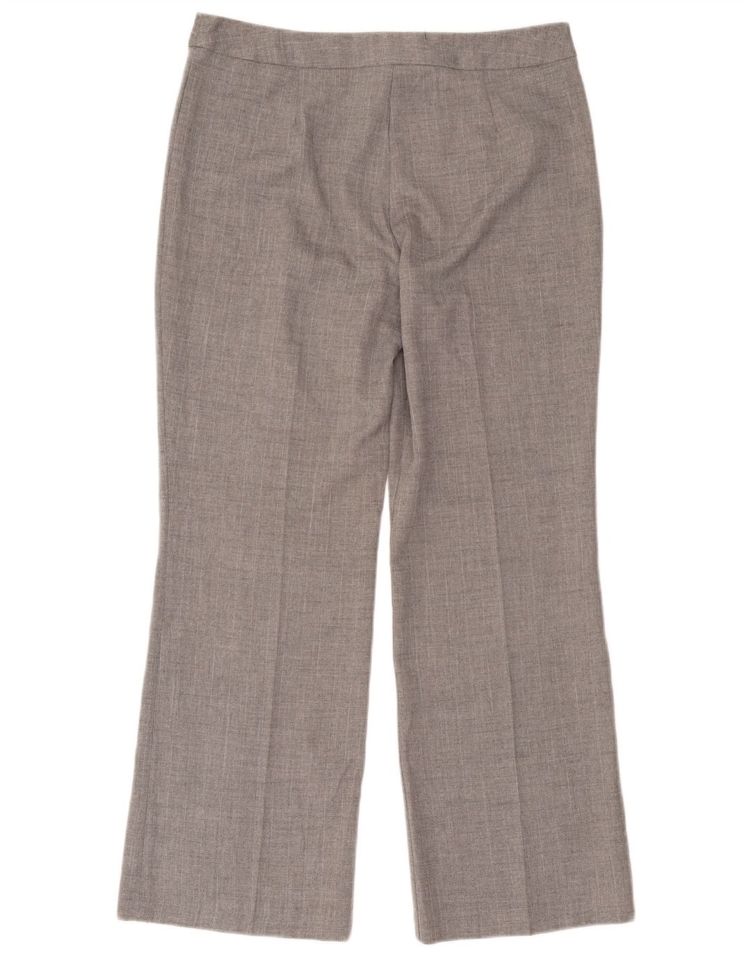 Pantaloni de costum pentru femei Marks & Spencer UK 14 Medium L32 L28 Gri Herringbone