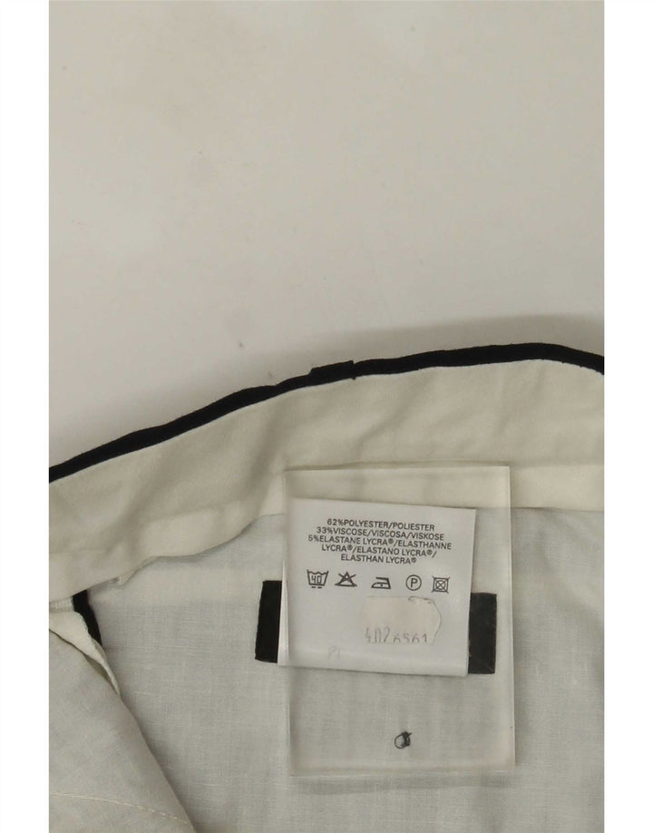 Marks & Spencer Pantaloni drepți pentru bărbați L40 L29 Poliester bleumarin