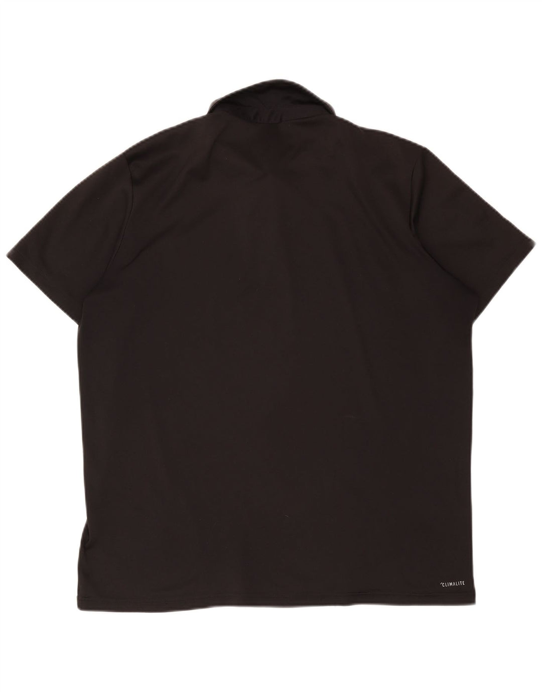 Tricou polo Adidas Climalite pentru bărbați XL, poliester negru