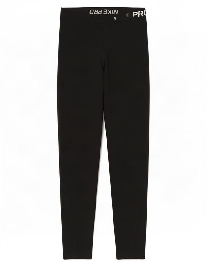 Leggings grafic Nike pentru femei UK 8 Small Negru Poliester