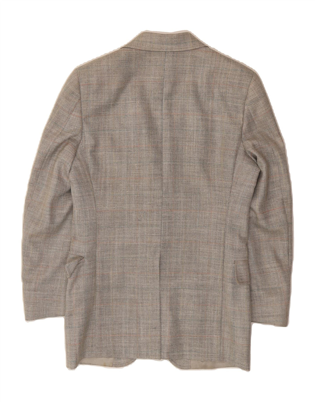 VINTAGE Mens 2 Button Blazer Jacket UK 38 Medium Grey Vintage Vintage and Second-Hand Vintage from Messina Hembry 