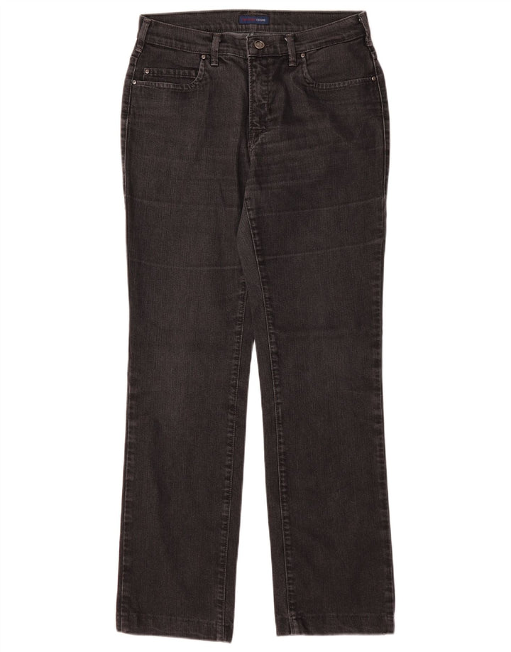 Blugi drepti pentru femei Trussardi W28 L28 bumbac negru