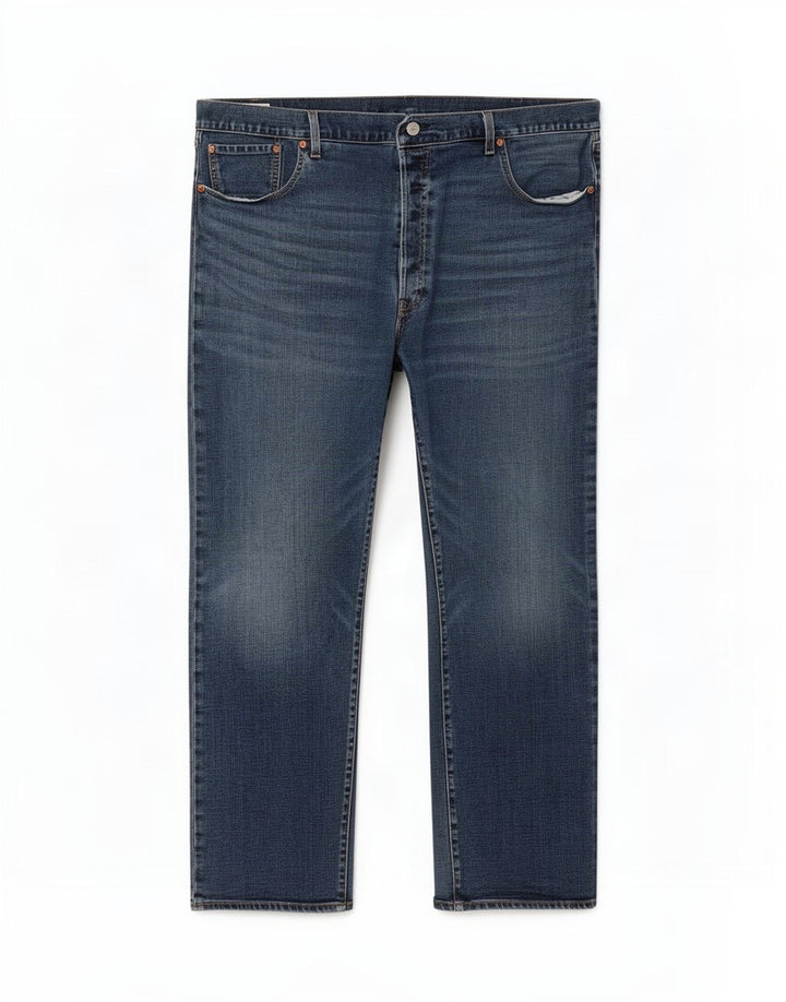 Blugi drepti pentru bărbați Levi's 501 W46 L29 Bumbac albastru