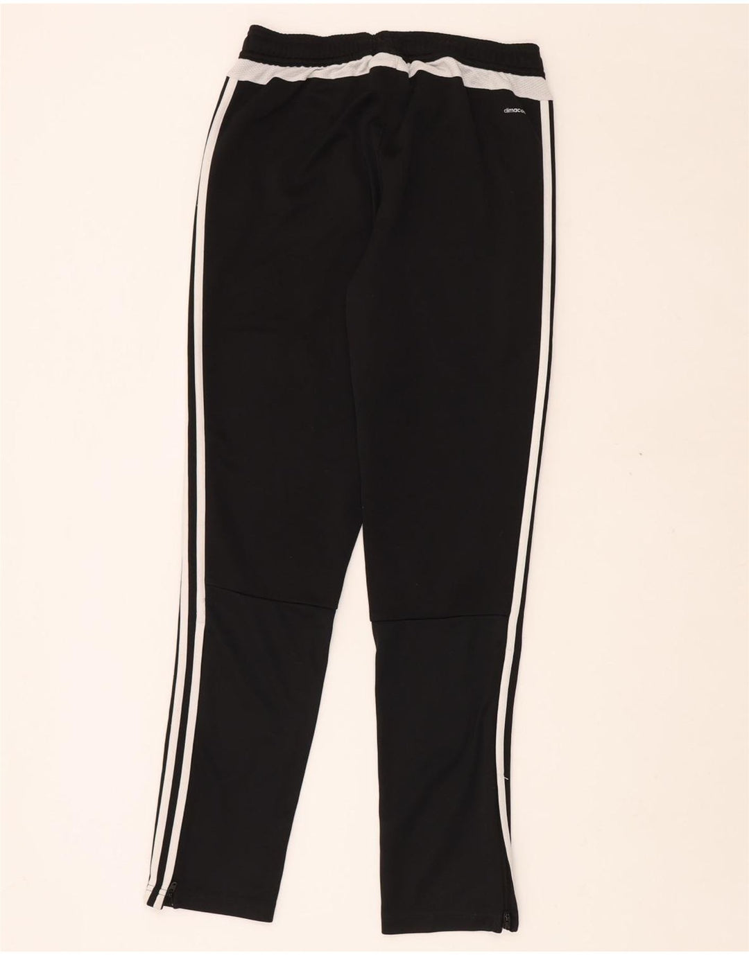 Pantaloni de trening Climacool ADIDAS pentru baieti 13-14 ani poliester negru