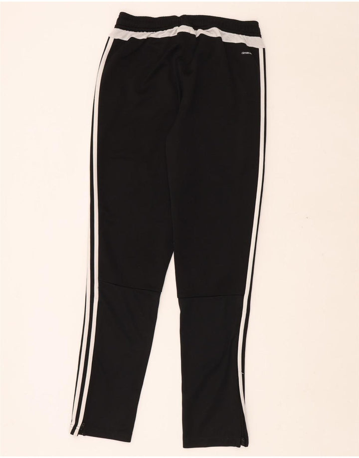 Pantaloni de trening Climacool ADIDAS pentru baieti 13-14 ani poliester negru